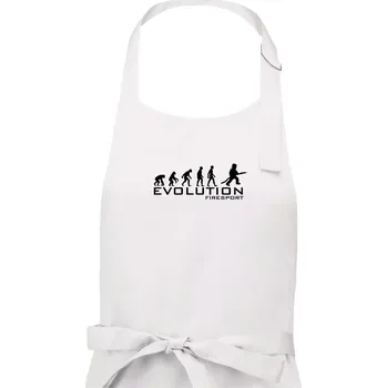 Kuchyňská zástěra Evolution Firesport - Dámská zástěra na vaření - Univerzální velikost ( Bílá )
