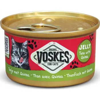 Krmivo pro kočku Krmivo mokré pro kočky Voskes Tuňák s quinoou 85 g