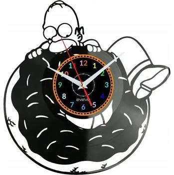 Hodiny Nástěnné hodiny TV SHOW - DEKORATIVNÍ MODERNÍ hodiny z vinylové desky