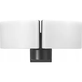 Venkovní osvětlení LED reflektor fasádní venkovní šedý 2x20W IP65 nastavitelný