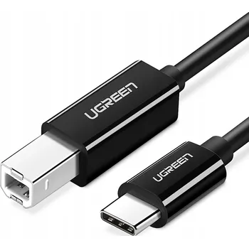 Datový kabel UGREEN KOMPATIBILNÍ KABEL USB pro tiskárnu, USB-B 2.0, 2M, 480 Mbps