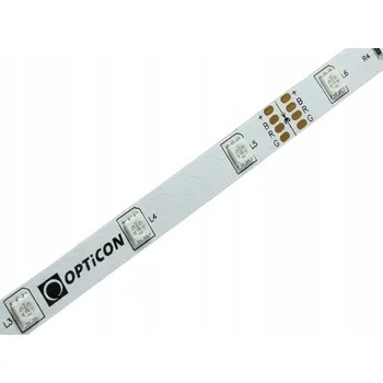 LED osvětlení LED pásek 24V DC 7,2W / metr, 150 SMD 5050, IP20, 10mm, barevný RGB OPTICON
