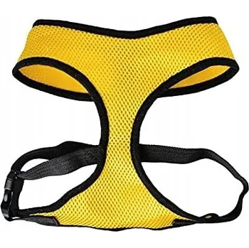 Postroj pro psa POSTROJE PRO PSA NASTAVITELNÉ MĚKKÉ PRODYŠNÉ ŽLUTÉ XL