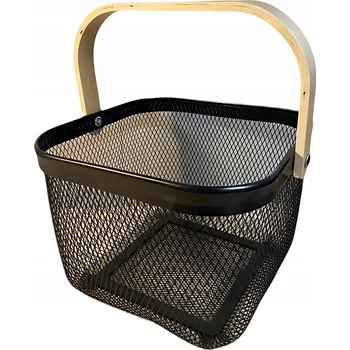 Obraz Kovový koš na ovoce černý