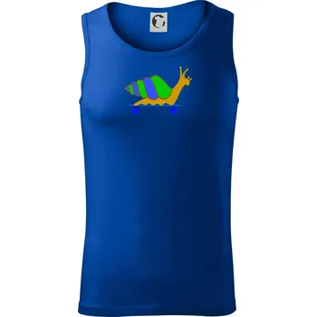 Šnek na skateboardu (Moňas) - Tílko pánské Core - S ( Královská modrá )