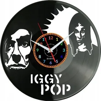 Hodiny Iggi Pop Nástěnné Hodiny Vinylová Deska Moderní Dekorativní Uro