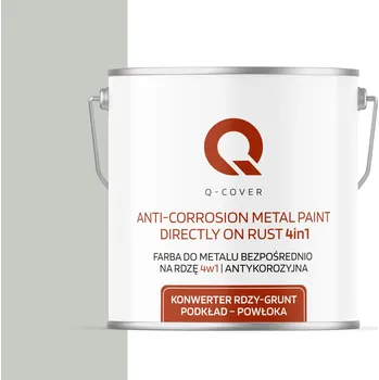 barva na kov BARVA NA KOV NA REZ LITINOVÝ PLECH 4v1 BÍLÝ PAPYRUS RAL 9018 POLOMAT 5L