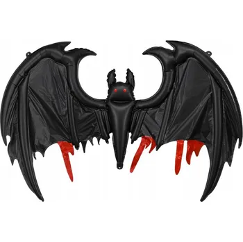 Balónek Fóliový balónek Netopýr Černý 120x81 cm