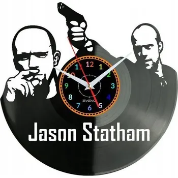 Hodiny Jason Statham Nástěnné Hodiny Vinylová Deska Moderní Dekorativní Jako Dárek
