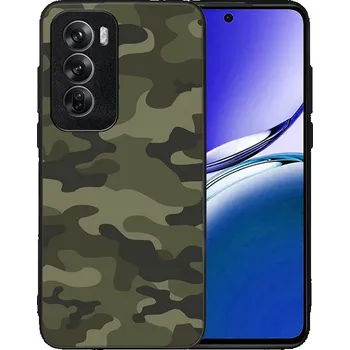 Příslušenství pro tablet VSECHNONAMOBIL 94204 MY ART Ochranný kryt pro Oppo Reno12 5G GREEN CAMO (235)