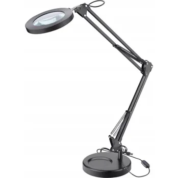 Lupa Stolní lampa Extol Light 43160 s lupou, napájení USB, 2400lm, 3 barvy světla