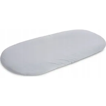 Prostěradlo PROSTĚRADLO DO KOLÉBKY JERSEY ŠEDÉ 90X40CM
