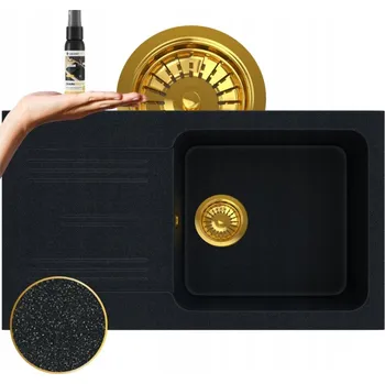 Granitový dřez Jednokomorový dřez Granitan granit zlatý