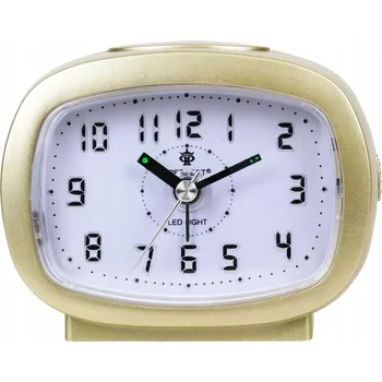 Budík Budík Perfect zlatý 6,5 cm