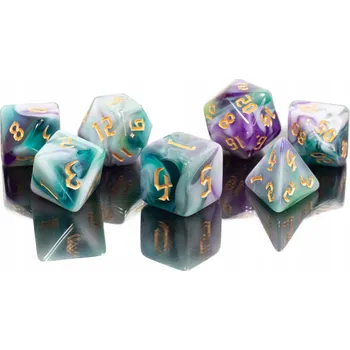 Příslušenství k deskovým hrám MAGICKÁ BOUŘE SADA 7 KOSTEK RPG