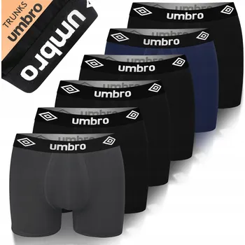 Boxerky UMBRO Pánské boxerky 6 kusů BM568 Velikost XL