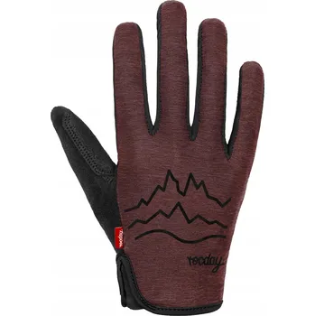 Cyklistické rukavice Rocday Rukavice Flow V2 červené, M