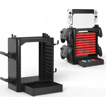 Herní konzole Organizér Stojan na konzoli a hry Nintendo Switch