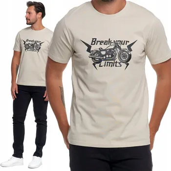 Pánské oblečení Tričko Tričko Pánské bavlněné s super potiskem Krátký rukáv MORAJ XL