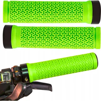grip Gripy na řidítka Gearox GRIPY NA ŘIDÍTKA ZELENÉ, ŠROUBOVACÍ