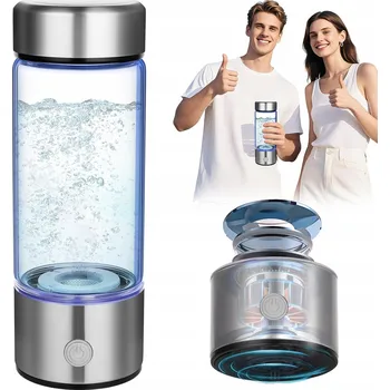 Láhev LÁHEV NA VODÍK GENERÁTOR AKTIVNÍHO VODÍKU IONIZÁTOR VODÍKOVÉ VODY 420ML