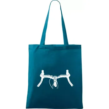 Silniční kolo řidítka - Taška bavlněná - 42 x 38 cm ( Petrolejová )