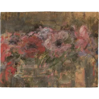 prostírání Prostírání na stůl Květiny - Sasanky Olga Boznańska