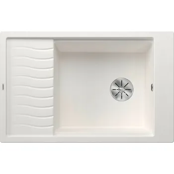 Granitový dřez Jednokomorový granitový dřez Blanco ELON XL, bílý