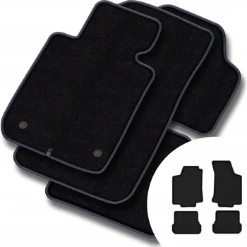 autokoberec Velurové autokoberce Motos 4 ks