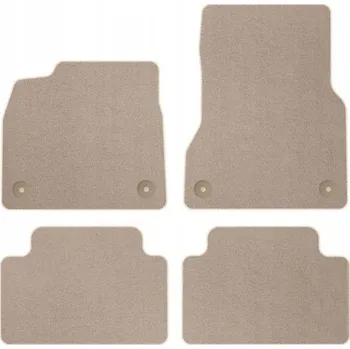 autokoberec Kobercové rohože Edecor velurové 4 ks