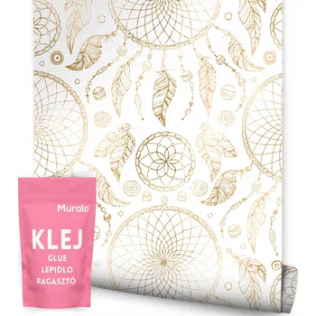 Fototapeta Tapeta do ložnice LAPAČE SNŮ Pírka v Boho stylu