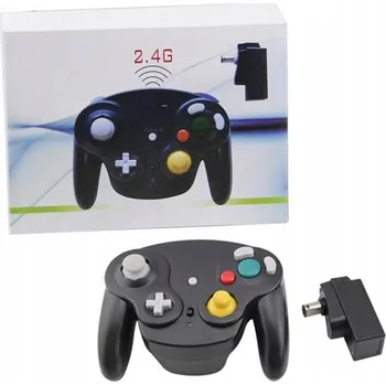 Gamepad BEZDRÁTOVÝ OVLADAČ PRO NINTENDO GAMECUBE NGC Wii KONTROLER GAMEPAD 2.4G