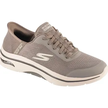 Pánská obuv Světle hnědé pánské sportovní tenisky Skechers Slip-ins: Arch Fit 2.0 - Simplicity 2 216602-BRN Velikost: 42,5