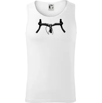 Pánské termoprádlo Silniční kolo řidítka - Tílko pánské Core - 2XL ( Bílá )