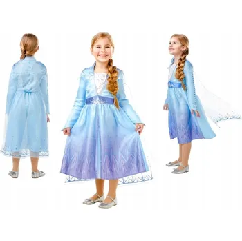 Karnevalový kostým Kostým Elsy z Ledového království Kostým princezny Elsy Ledové Království 116 cm.