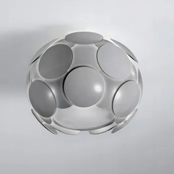 Kulatý Stropní Svítidlo Italux 31 x 31 cm šedá