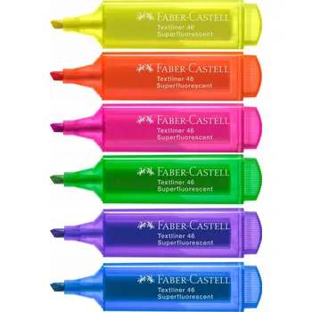 Zvýrazňovač Vícebarevný Zvýrazňovač Faber-Castell 1 ks