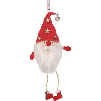 Guirca Dekorace závěsná Santa 19 cm