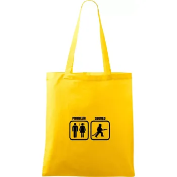 Problém hasič - Taška bavlněná - 42 x 38 cm ( Žlutá )