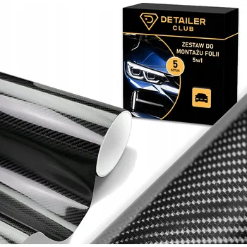 Polep vozidla Fólie Carbon 5D Karbonová Fólie 152x250cm Černá Lesklá Na Kolo Prahy Auto