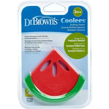 Kousátko na prořezávání zoubků, ortodontické Dr Brown's, vícebarevné