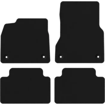 autokoberec Kobercové rohože Edecor velurové 4 ks