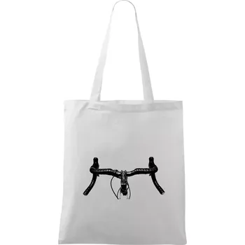 Silniční kolo řidítka - Taška bavlněná - 42 x 38 cm ( Bílá )