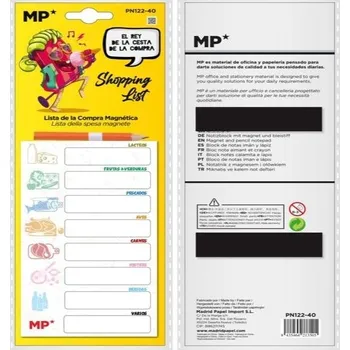 Zápisník Domácí deník NOTES Kancelářský magnetický zápisník na ledničku s tužkou