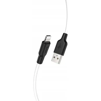 Kabel Hoco USB - Apple Lightning 1 m bílý