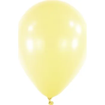 Balónek Amscan Balónky latexové dekoratérské Macaron žluté 13 cm 100 ks