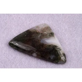 Korálek Kabošon Tree Agate č.1721 (38x26x6mm)