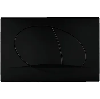 Splachovací tlačítko Splachovací tlačítko pro WC Schwab Ovate Duo, černé