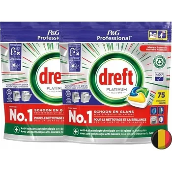 Kapsle do myčky nádobí All in One (vše v jednom) Dreft 90 ks