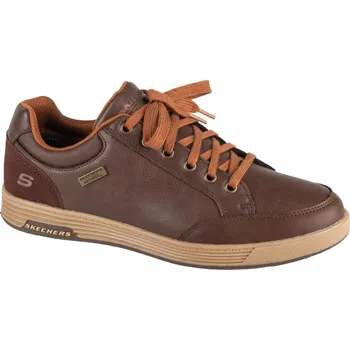 Pánské tenisky Tmavě hnědé pánské tenisky Skechers Cavell - Sparkman 210944-CHOC Velikost: 44